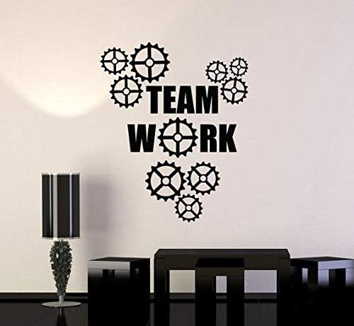 Team Work: Motivational Acrylic Wall Art for Office Collaboration