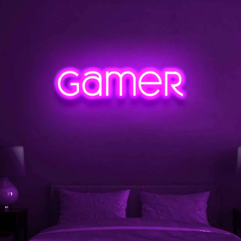 Illuminating Passion: The Ultimate Gamer Neon Sign