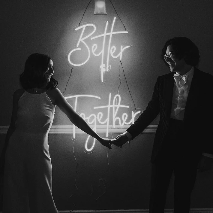 BETTER TOGETHER NEON SIGN— LED NEON SIGN