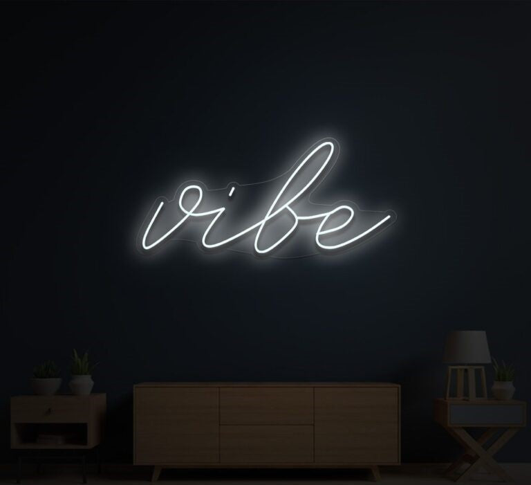 Vibes Neon Sign