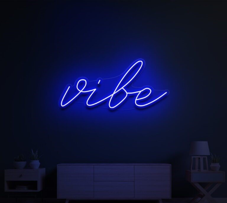 Vibes Neon Sign