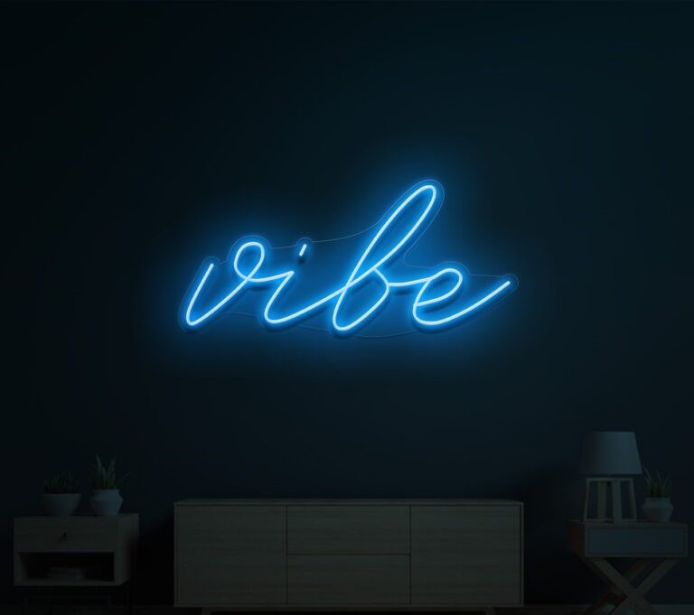 Vibes Neon Sign