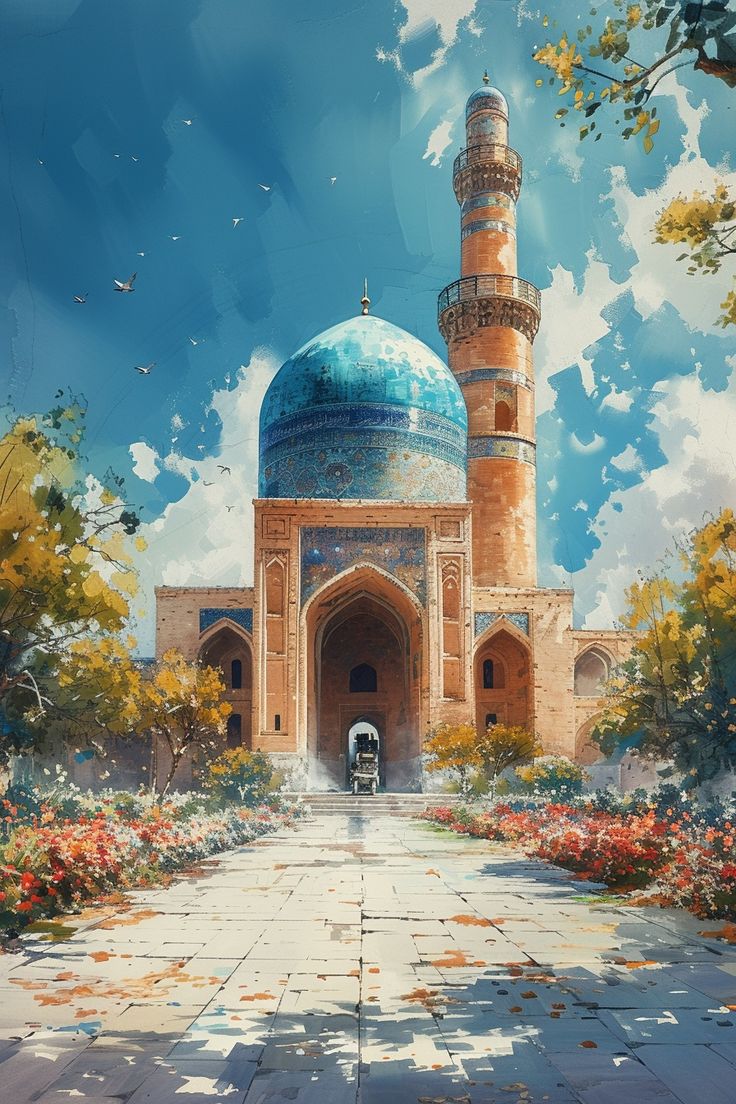 Turquoise Dome Mosque