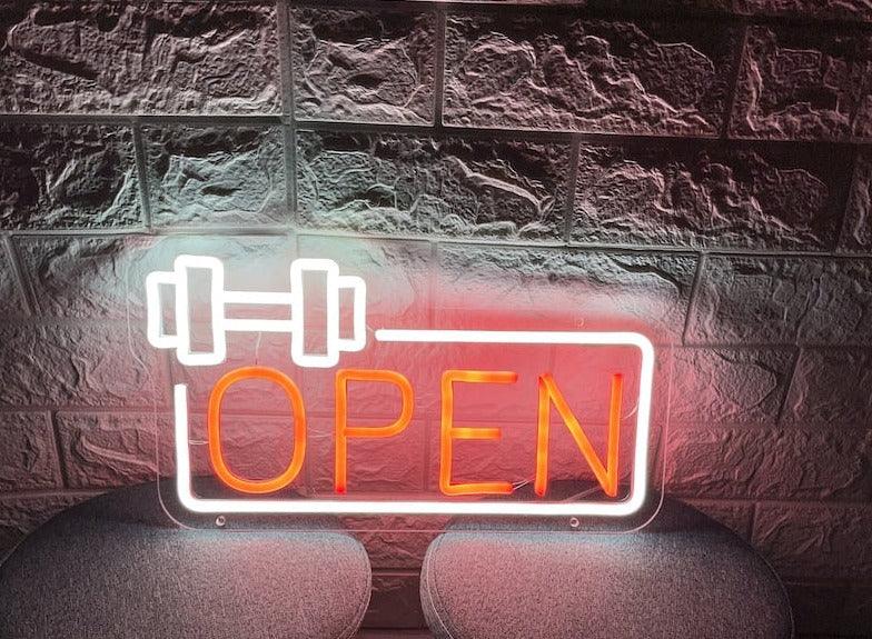 Gym Open Neon Sign