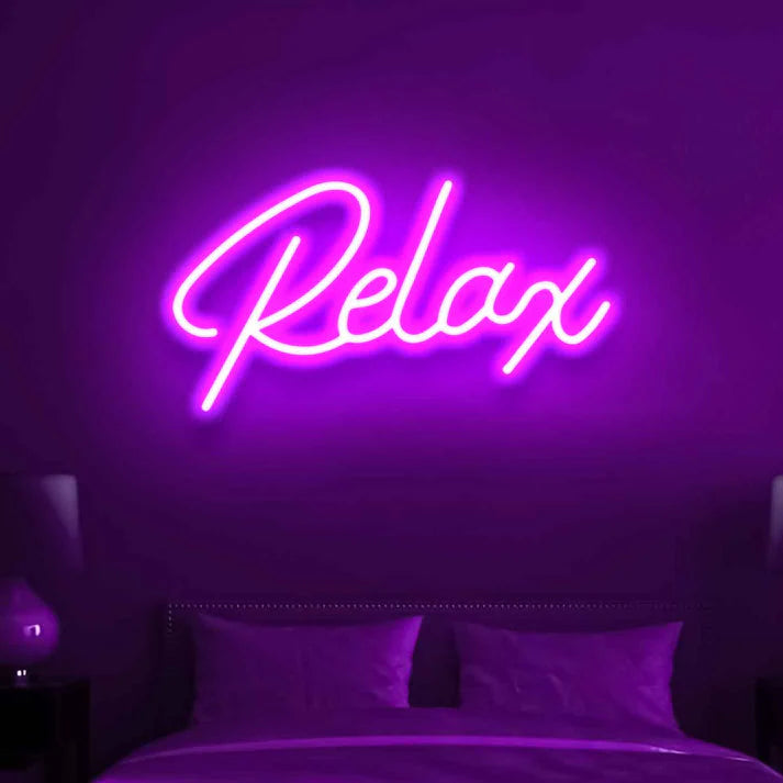 Relax Neon Sign