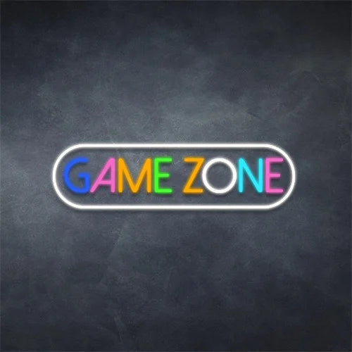 Game Zone Neon Sign