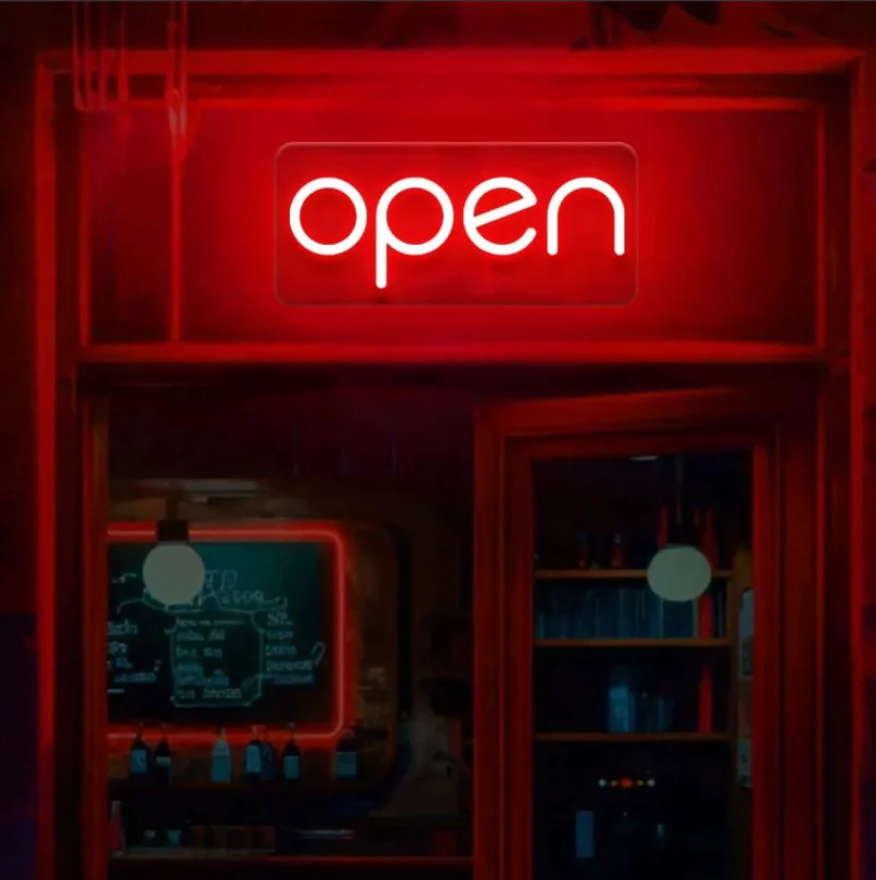 Crafting a Captivating Neon Open Sign