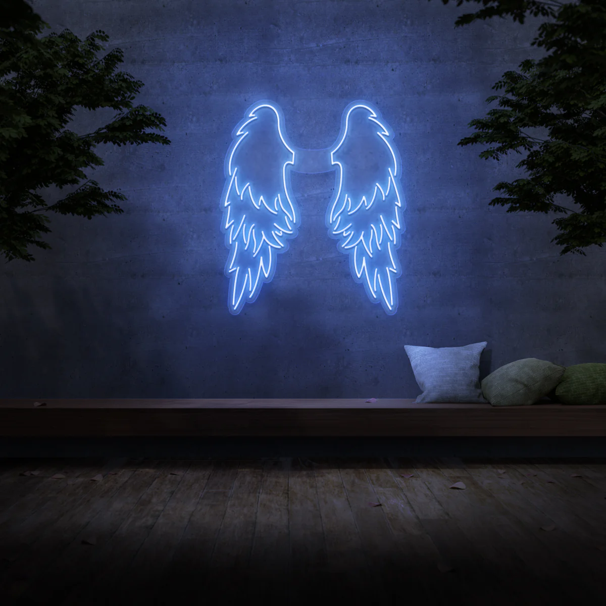 Angel Wings pair of Neon Sign- Neon lights