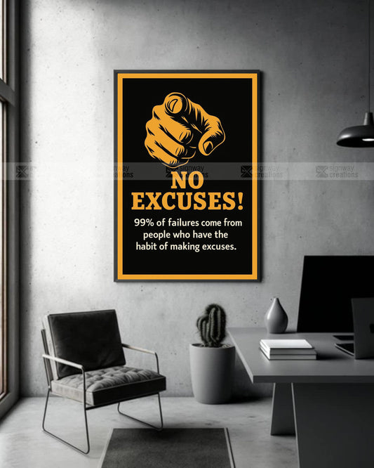 No Excuses