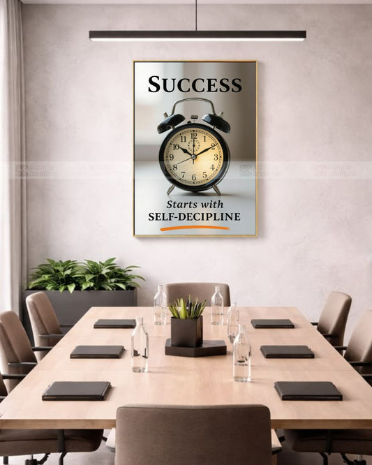 Success Starts with Self-Discipline