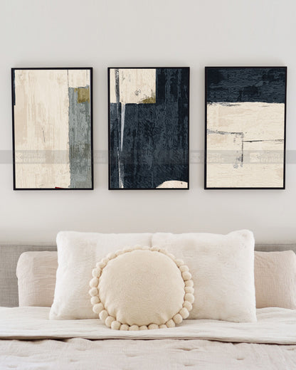 The Quiet Room Canvas Set of 3