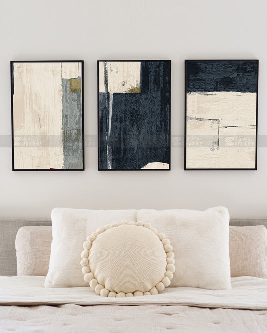 The Quiet Room Canvas Set of 3