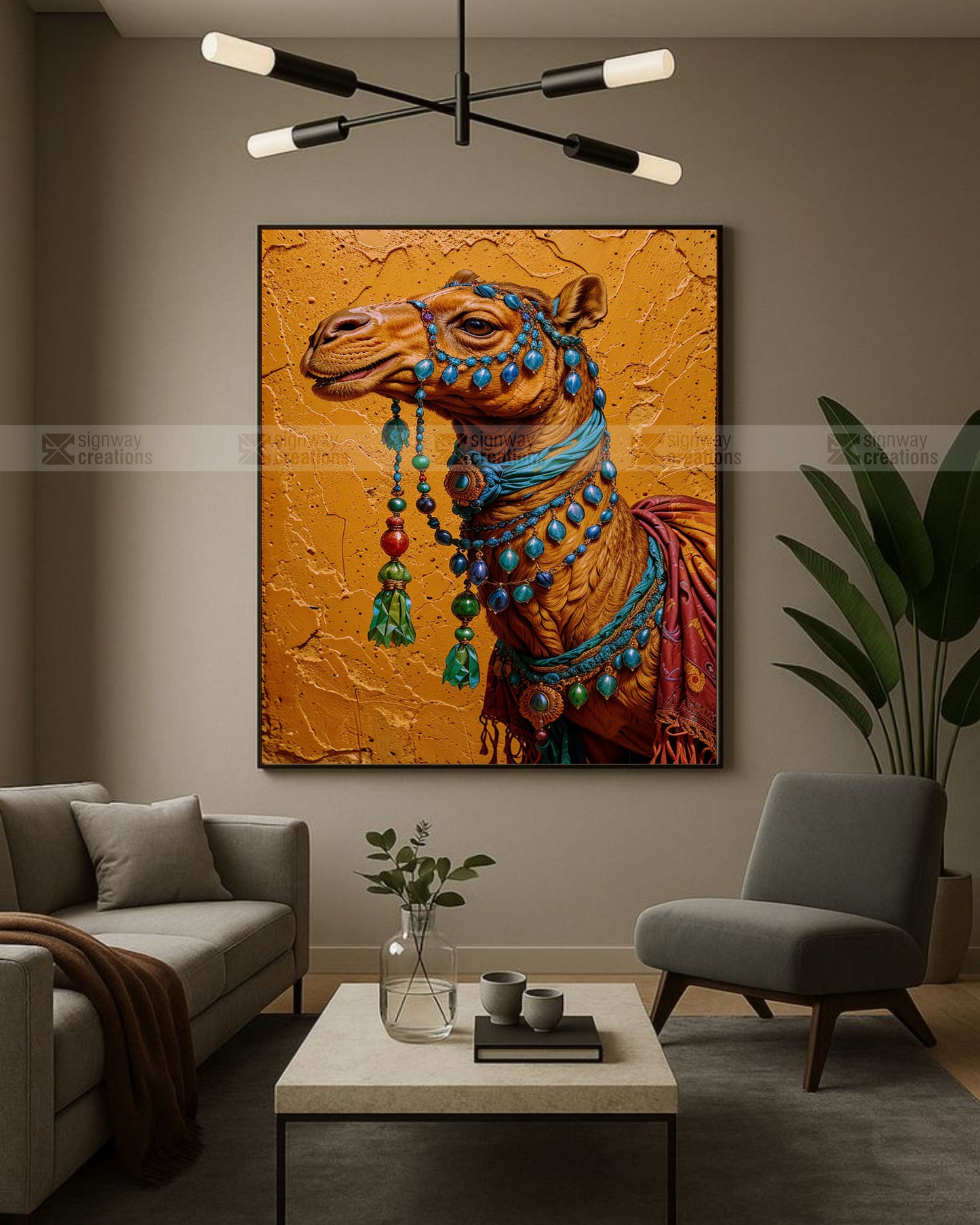 Royal Camel Portrait
