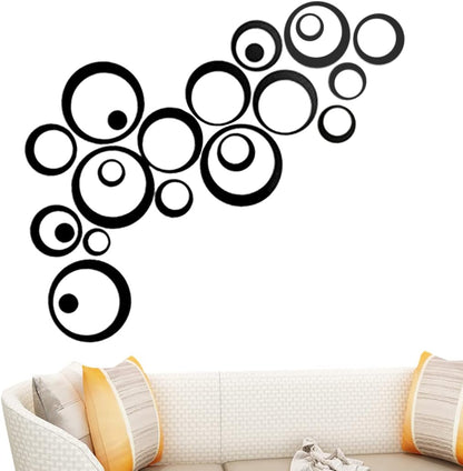 Monochrome Minimalist Circular Harmony
