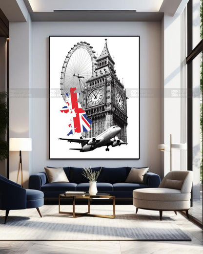 UK Skyline Collage