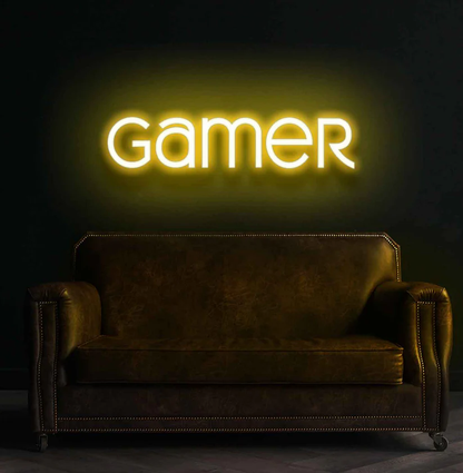 Illuminating Passion: The Ultimate Gamer Neon Sign