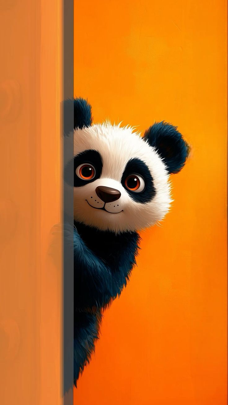 Peekaboo Panda