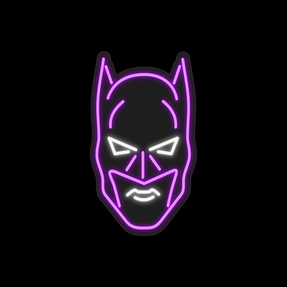 Illuminating the Dark Knight: Batman Neon Sign