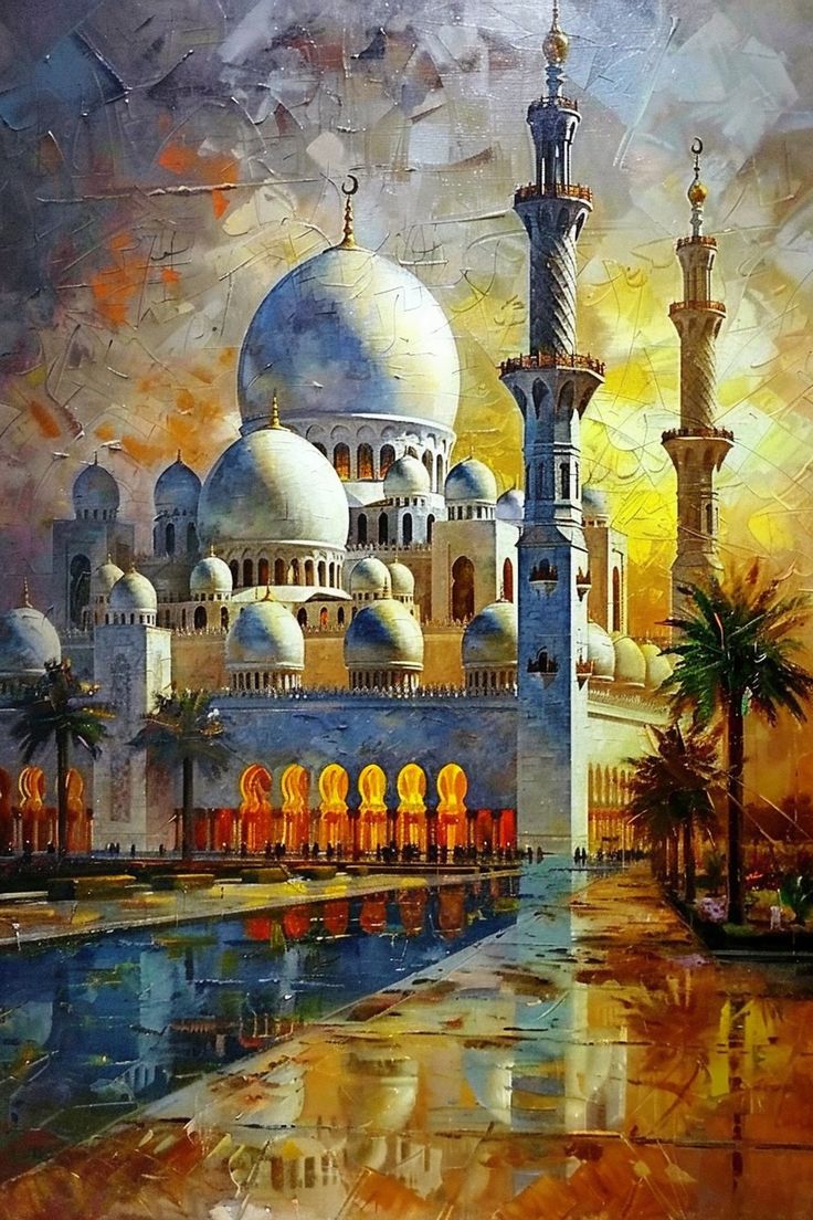 Grand Mosque at Dusk