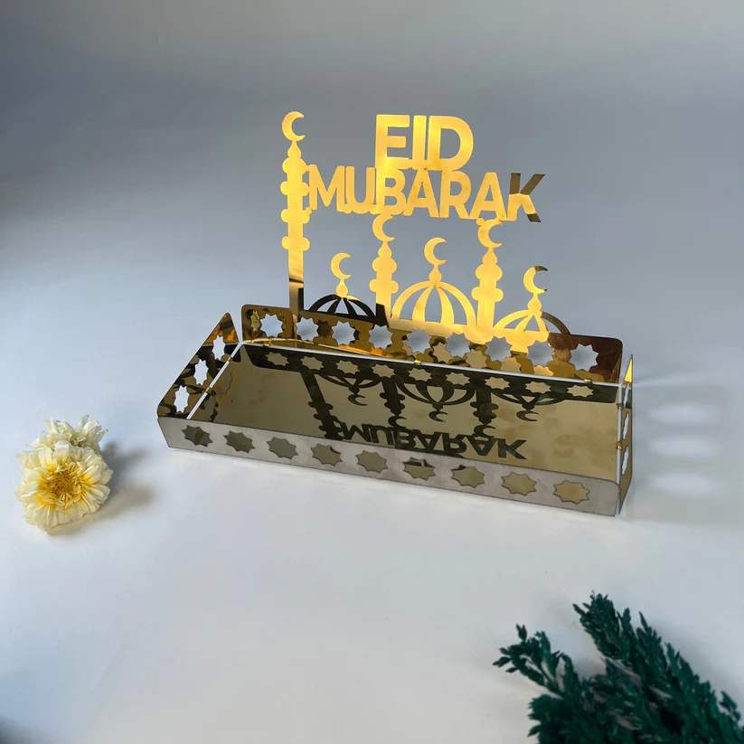 Eid Mubarik Tray (Large)