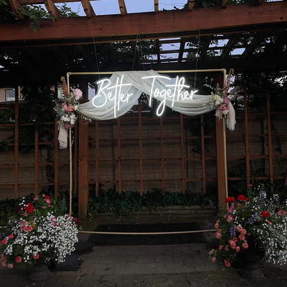 BETTER TOGETHER NEON SIGN— LED NEON SIGN