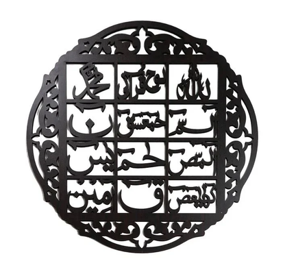 Circle of Faith: Ayat ul Kursi, Kalma, and Loh e Qurani