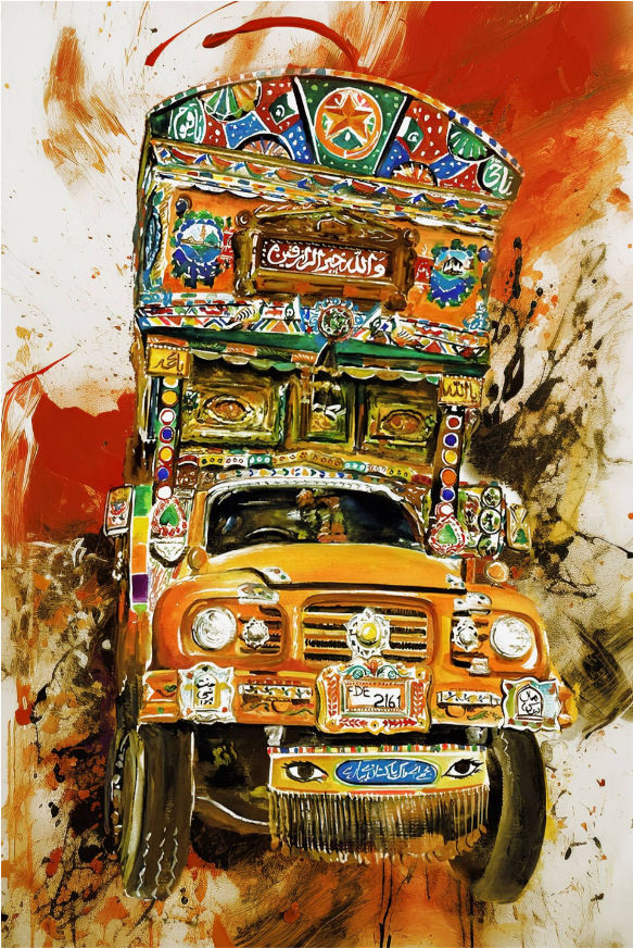 Pakistani Truck Art