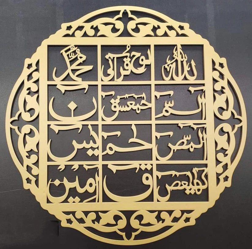 Ayat ul Kursi, Loh e Qurani, and the New Bismillah 3 in 1