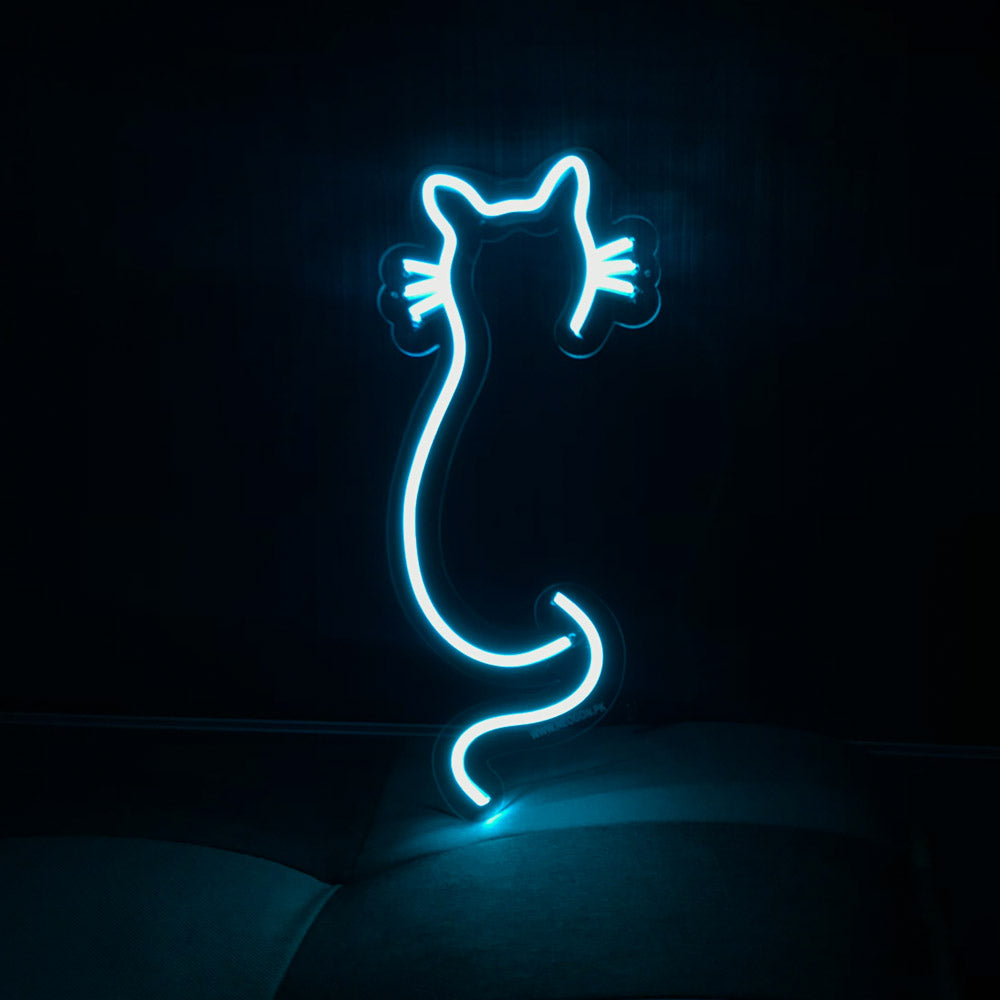 Luminous Kitty Mystique Neon Sign