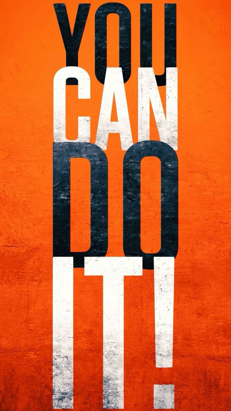 You Can Do It!