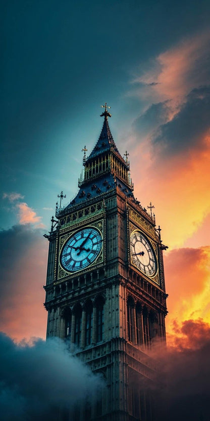 Big Ben Dramatic Skies
