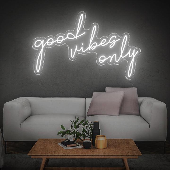 Good vibes only LED-Neon Sign