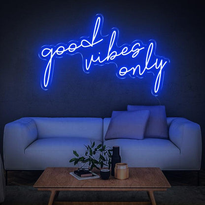 Good vibes only LED-Neon Sign