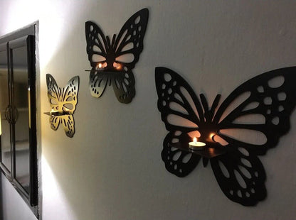 Decorative Butterfly Wall Shelf, Wall Décor Ideas, Wooden Wall Shelves