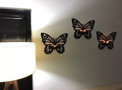 Decorative Butterfly Wall Shelf, Wall Décor Ideas, Wooden Wall Shelves