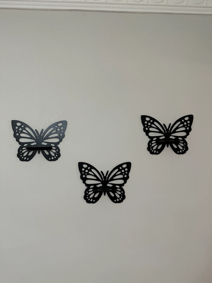 Decorative Butterfly Wall Shelf, Wall Décor Ideas, Wooden Wall Shelves