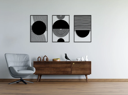 Modern Luxury Style Wall Art, Absract Boho Wall Art, Mid Century Decor, Office Decor