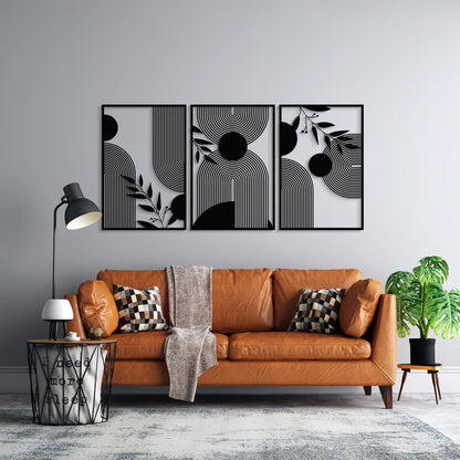 Modern Luxury Wall Art, Mid Century Wall Decor, Abstract Wall Sculpture