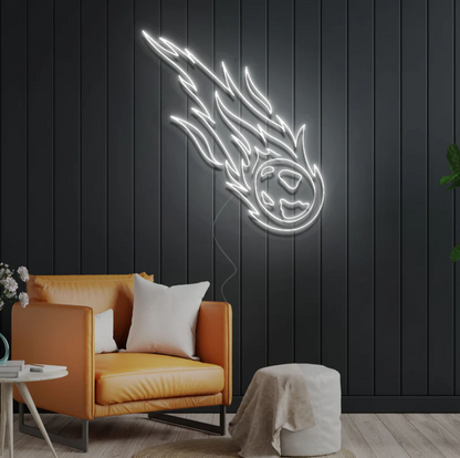 Meteoroid Neon Sign